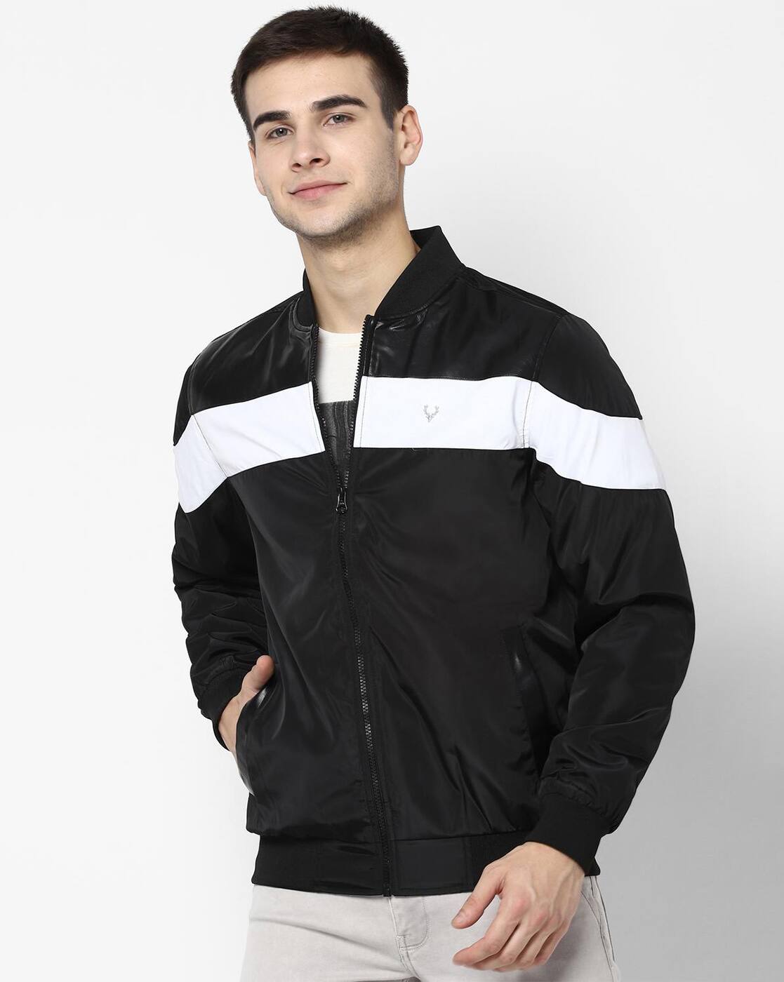 allen solly bomber jacket