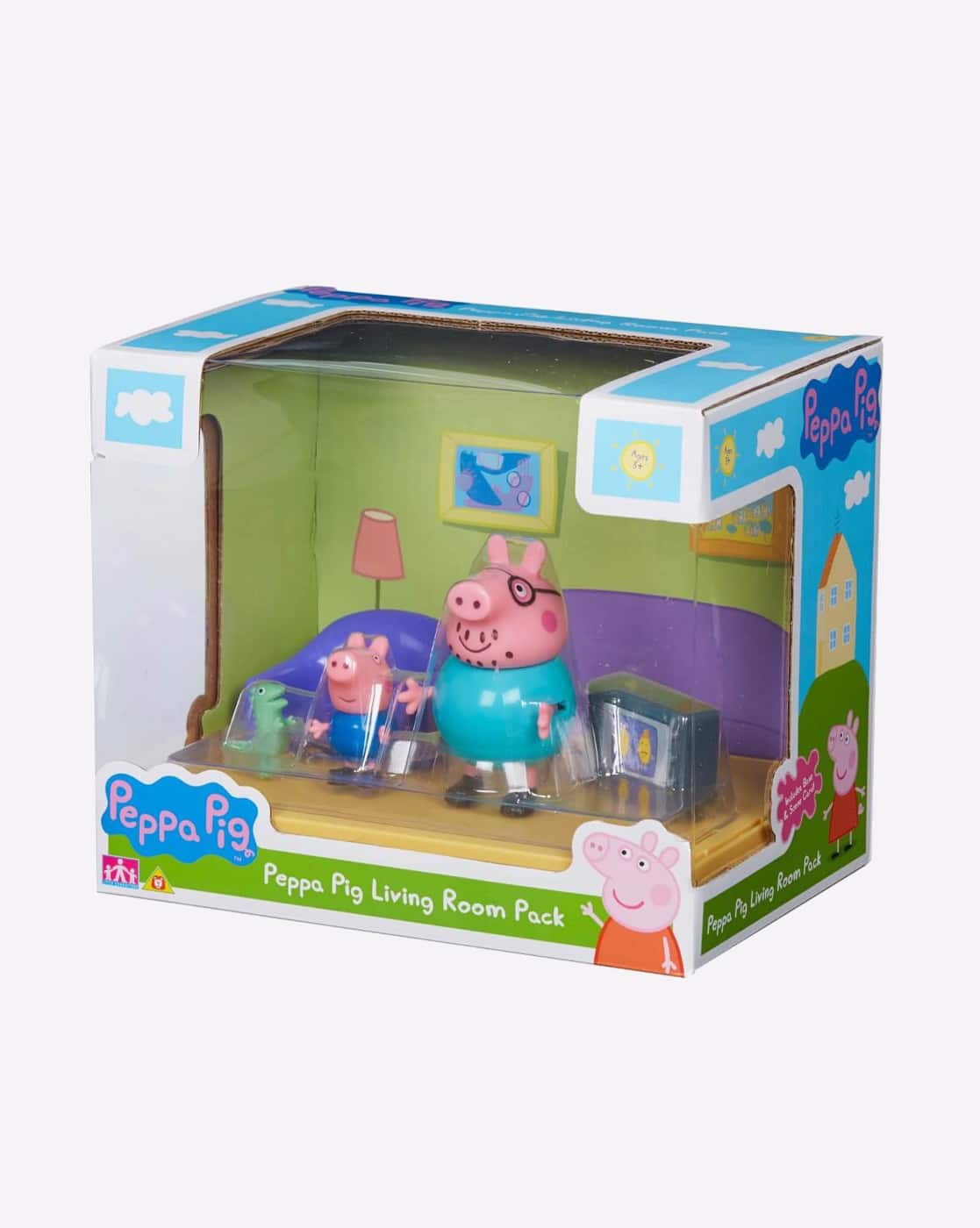 peppa pig bedroom playset