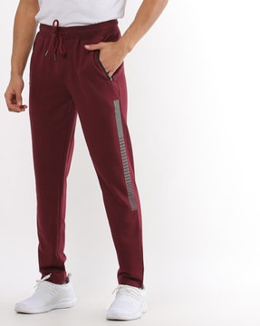 maroon joggers