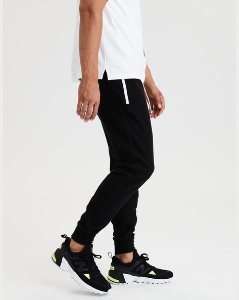 American eagle clearance black joggers