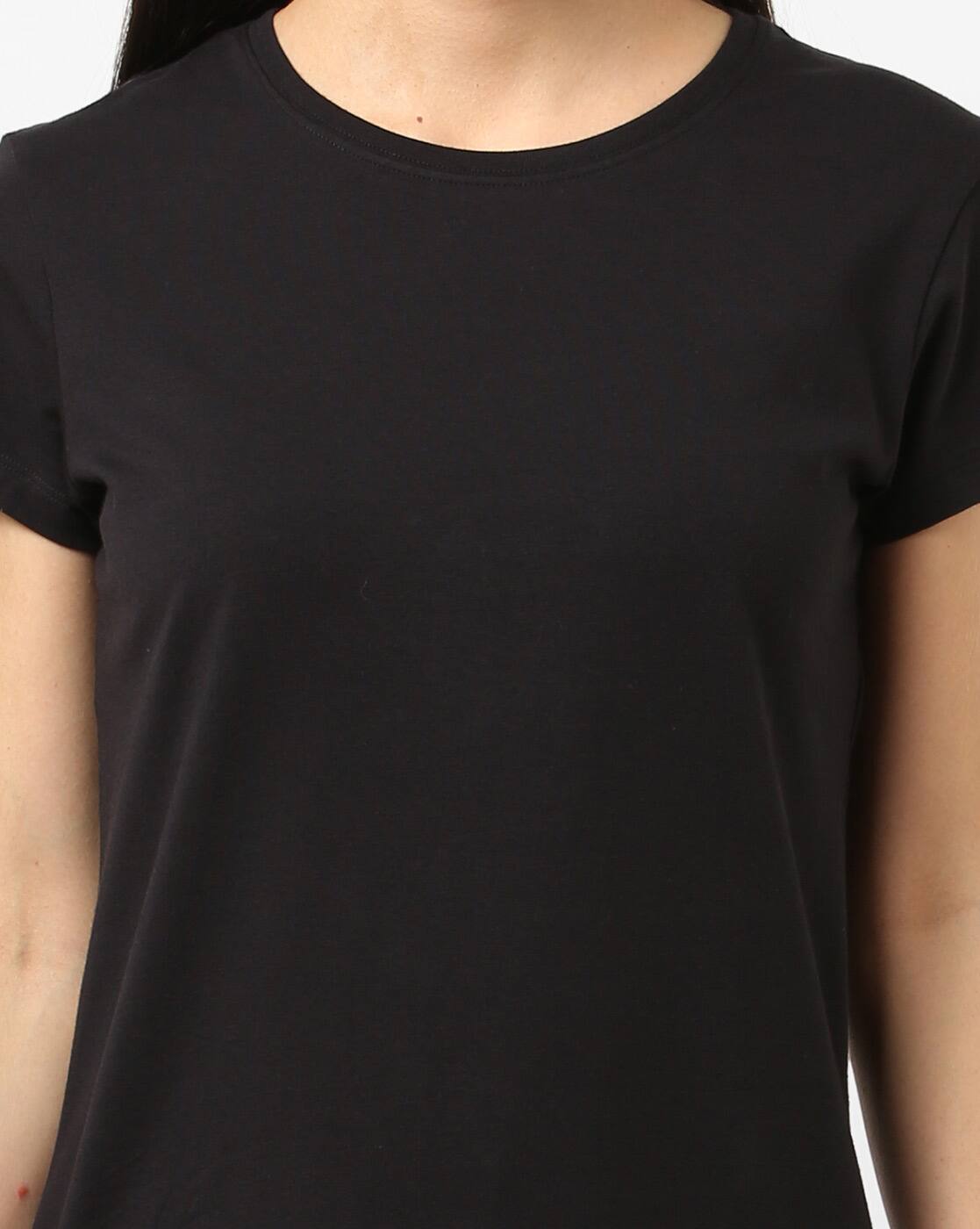 black womens t shirt