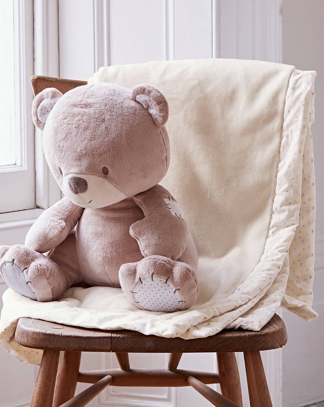mothercare comforter teddy bear blankie