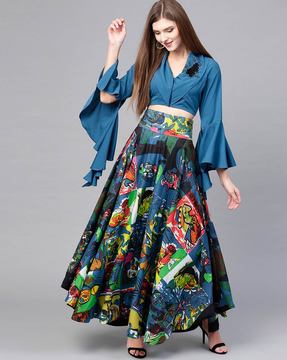lehenga pattern dress
