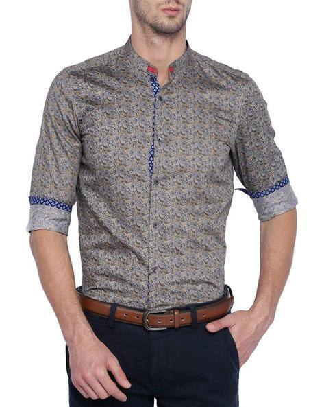 allen solly printed shirts
