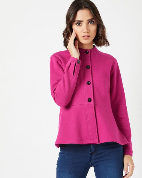 Buy Pink Jackets Coats for Women by MISS CHASE Online