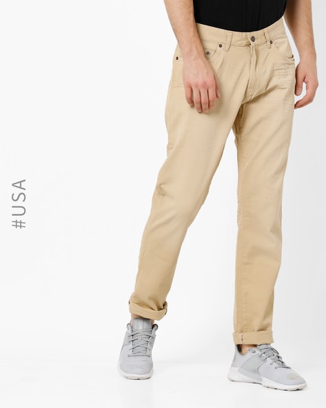 Buy Black Trousers & Pants for Men by AEROPOSTALE Online | Ajio.com