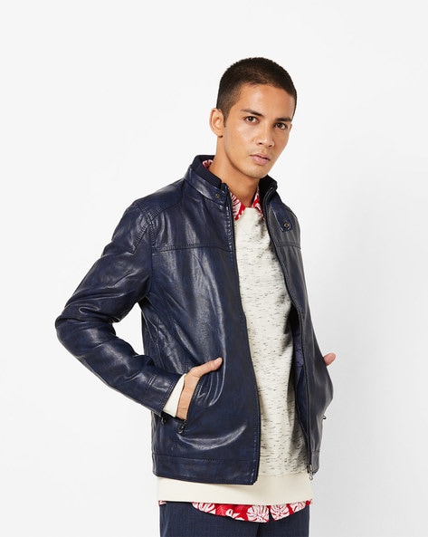 Superdry indiana clearance leather jacket