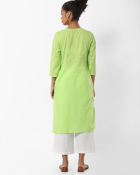 Lime Green Kurtis \u0026 Tunics for Women 
