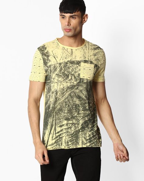 Buy Yellow Tshirts for Men by DNMX Online