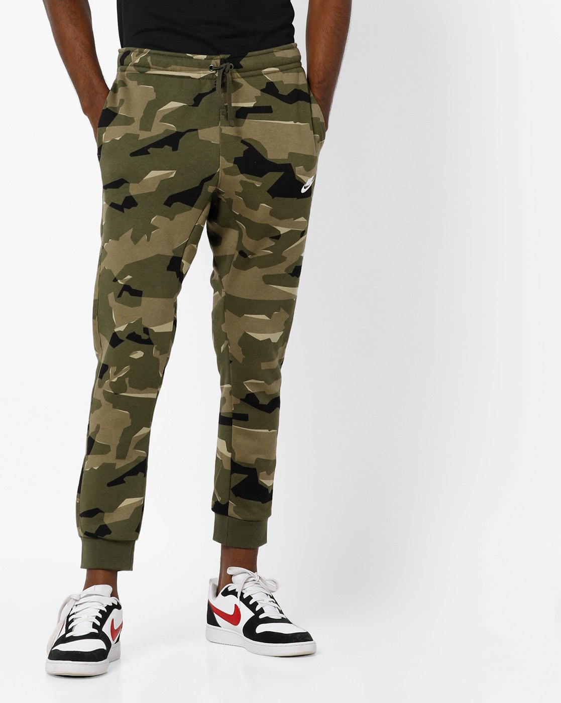 nike pants olive green