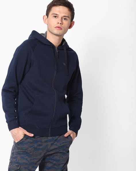 Zuci Hooded Sweatshirt with Front Zipper