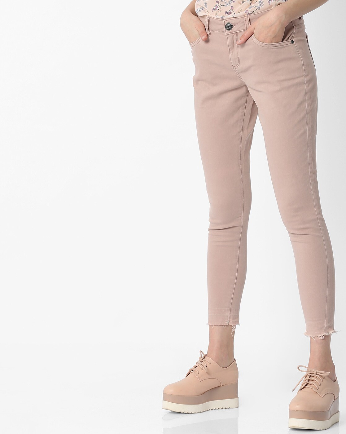 Mid-Rise Ankle-Length Treggings