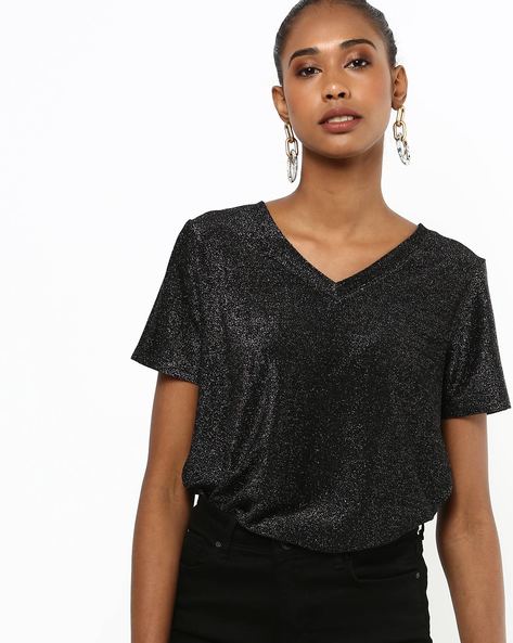 shimmer tops for women