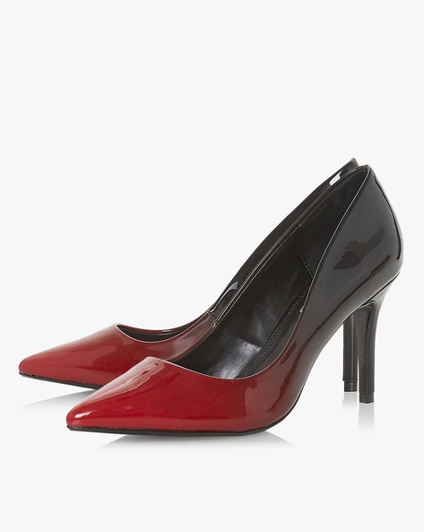 red ombre heels