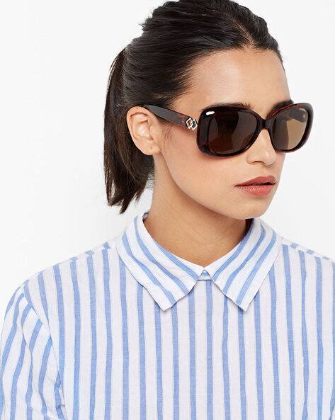 polaroid oval sunglasses