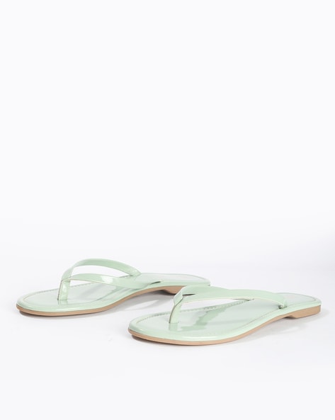 Buy Tan Flat Sandals for Women by THEEA Online | Ajio.com