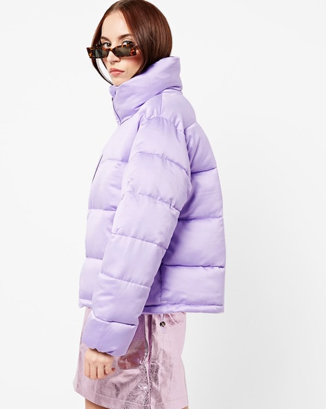 puffer jacket lavender