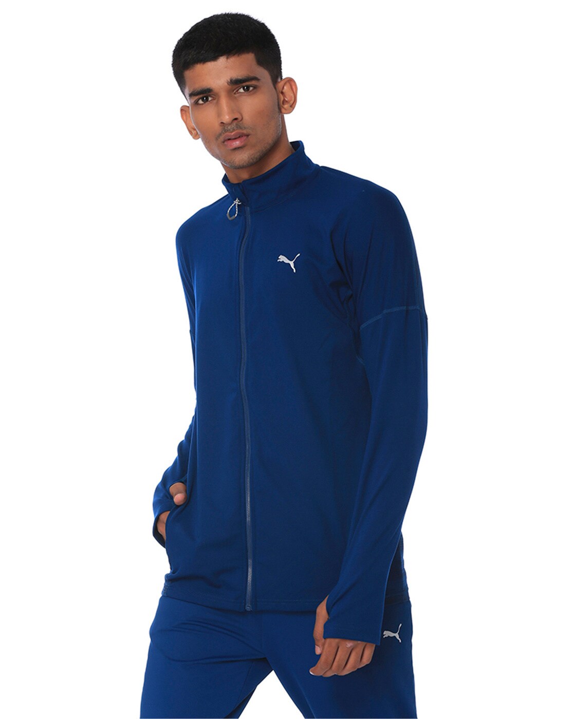 puma jackets for men blue