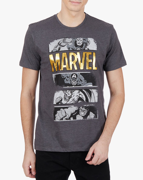 marvel t shirt ajio