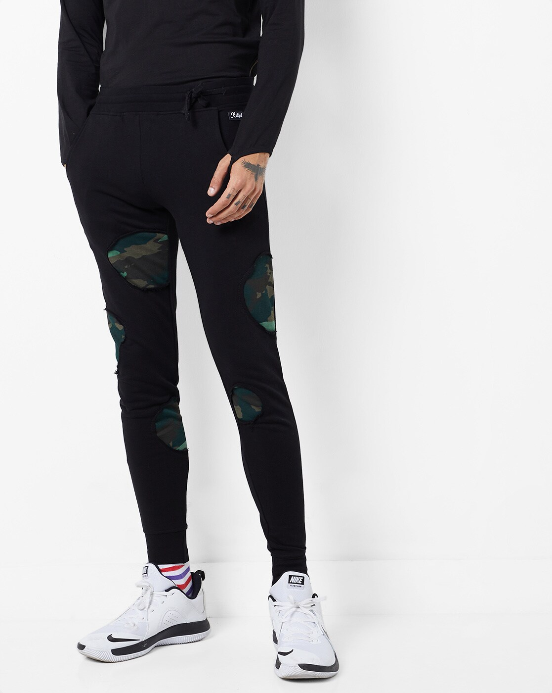 elasticated joggers