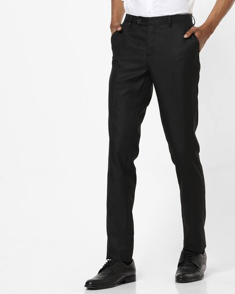 Buy Black Trousers \u0026 Pants for Men by 