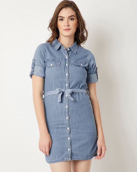 Buy Donna Denim Shirt Dress - Forever New-calidas.vn