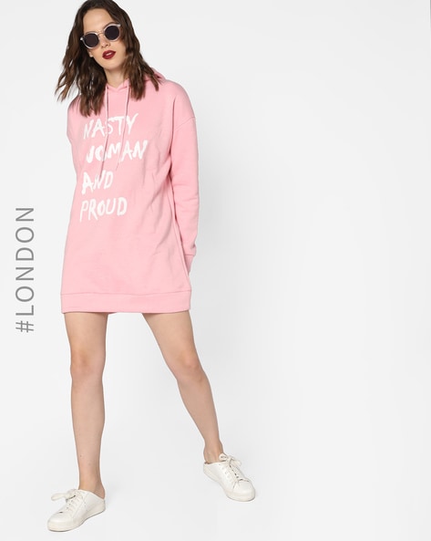 rose pink hoodie women's