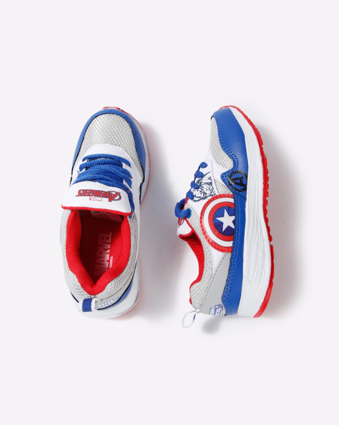 captain america boys shoes