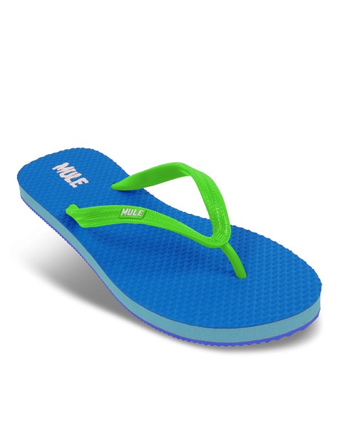 royal blue flip flops