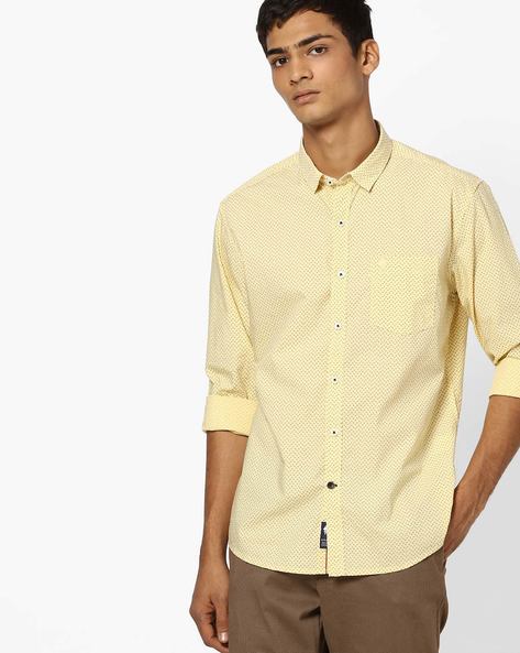 Buy Yellow Shirts for Men by NETPLAY Online