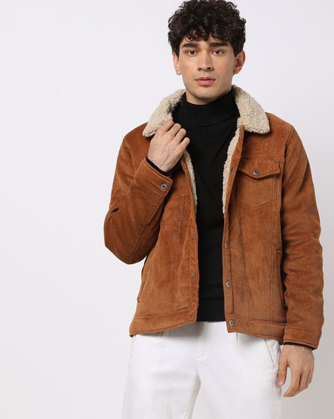 Faux Fur Coat - Black - Men | H&M US-thanhphatduhoc.com.vn