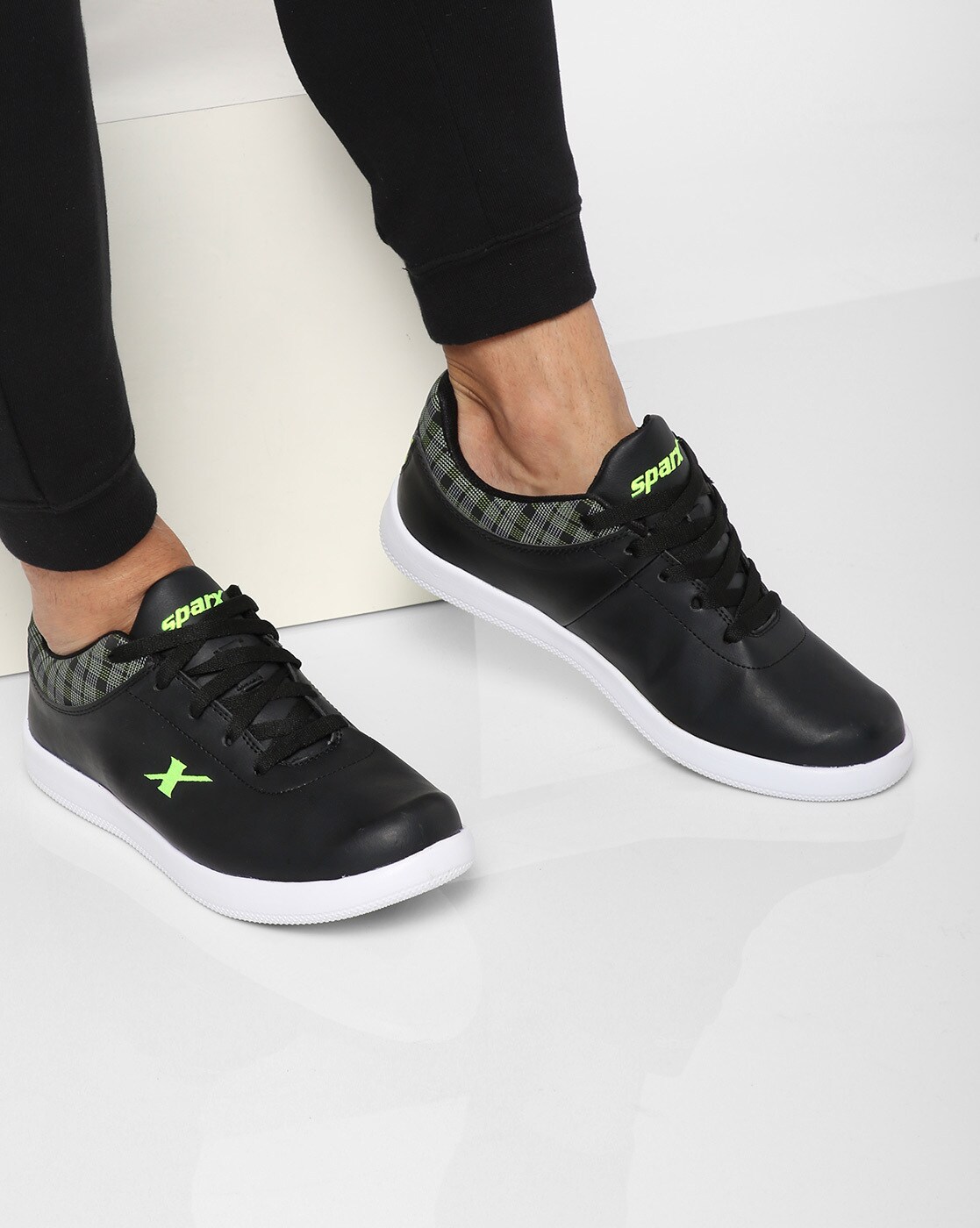 Buy Black Casual Shoes for Men by SPARX 
