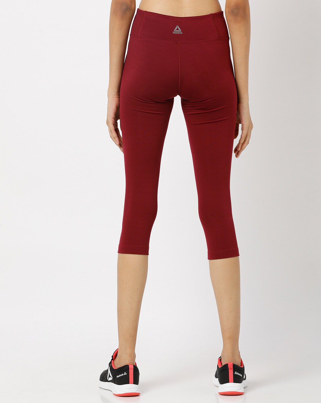 Buy Maroon Leggings for Women by Reebok Online