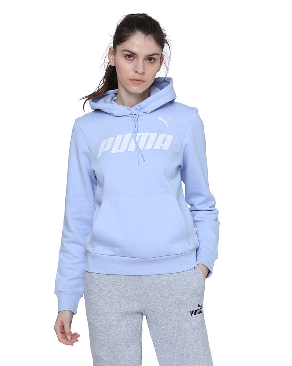 Navy puma hoodie womens online