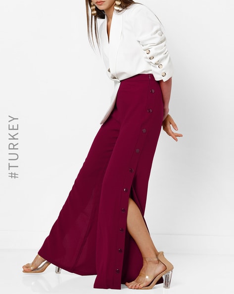 15 Outfits With Velvet Palazzo Pants - Styleoholic