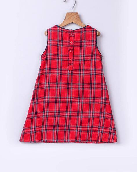 red check frock