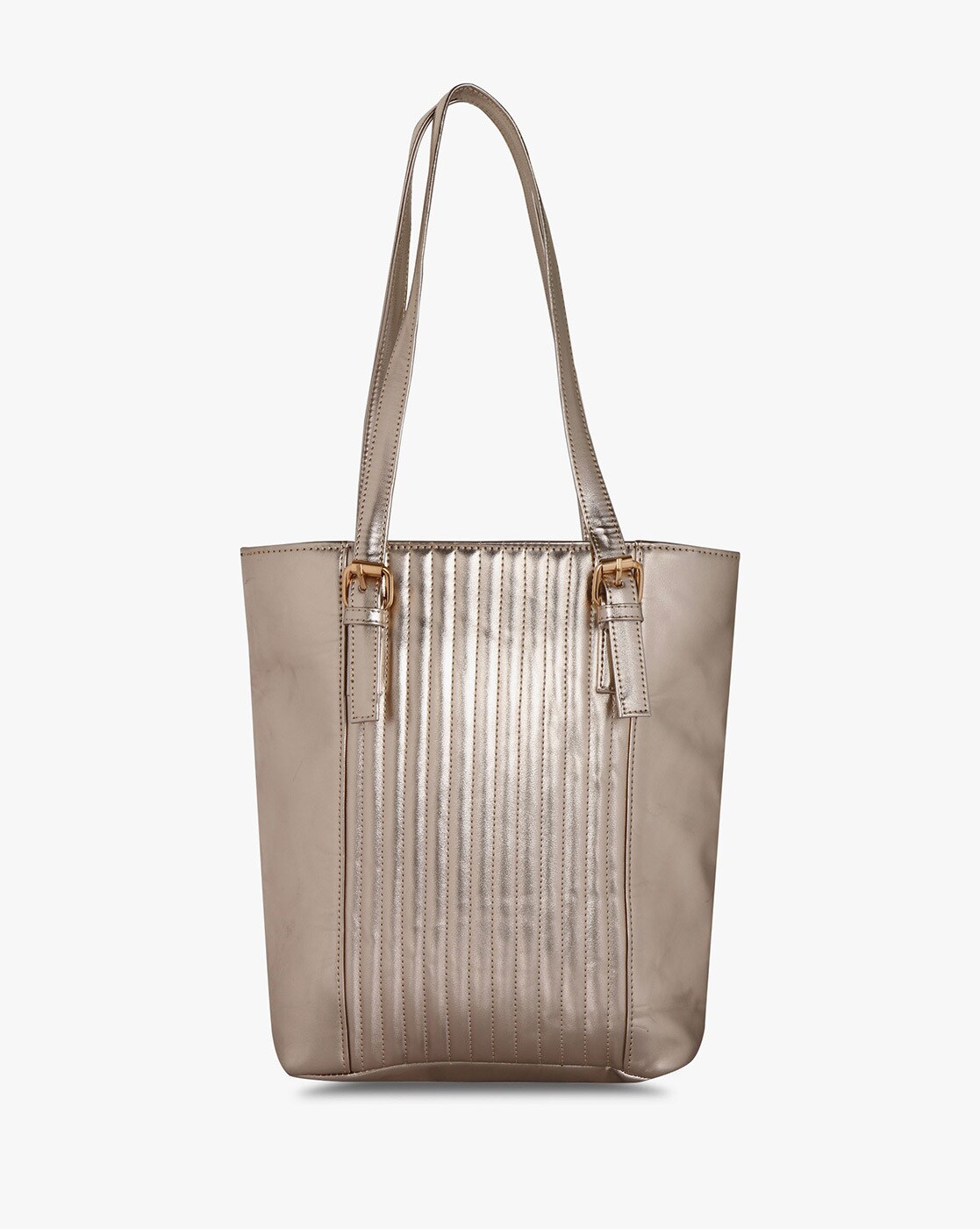 metallic tote handbags