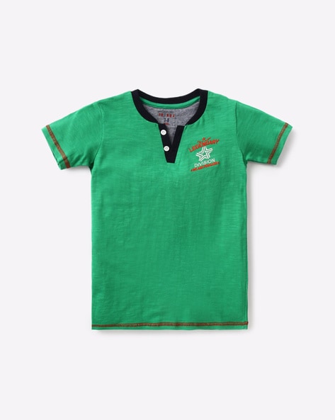 Buy Green Shirts for Boys by KB TEAM SPIRIT Online