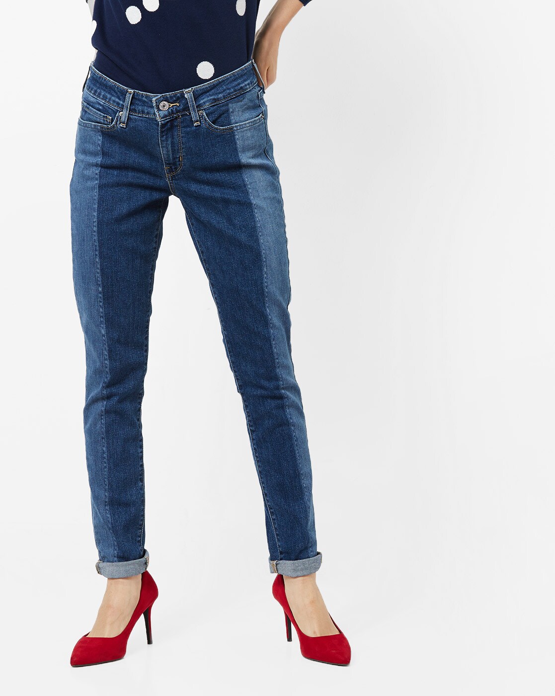 levi's 711 skinny mid rise