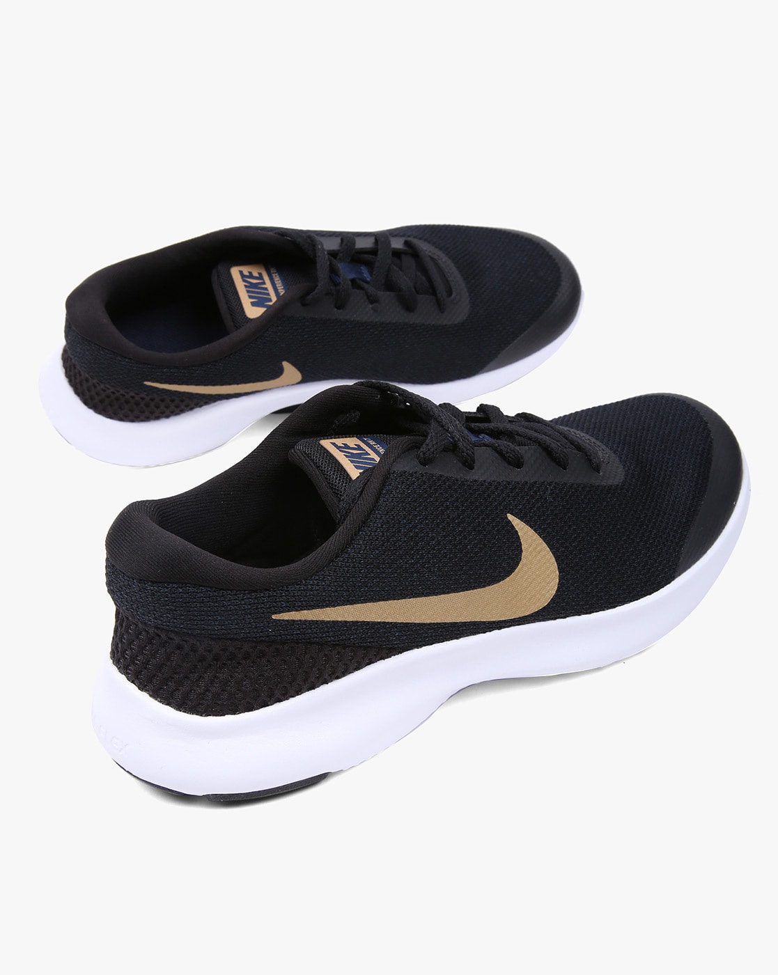 Nike flex experience rn 7 black store and gold