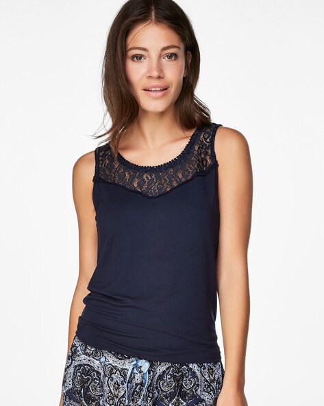 Buy Blue Tops & Tshirts for Women by Hunkemoller Online