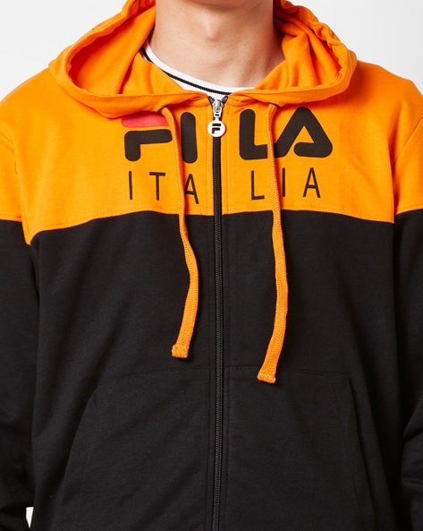 Fila orange shop sweatshirt