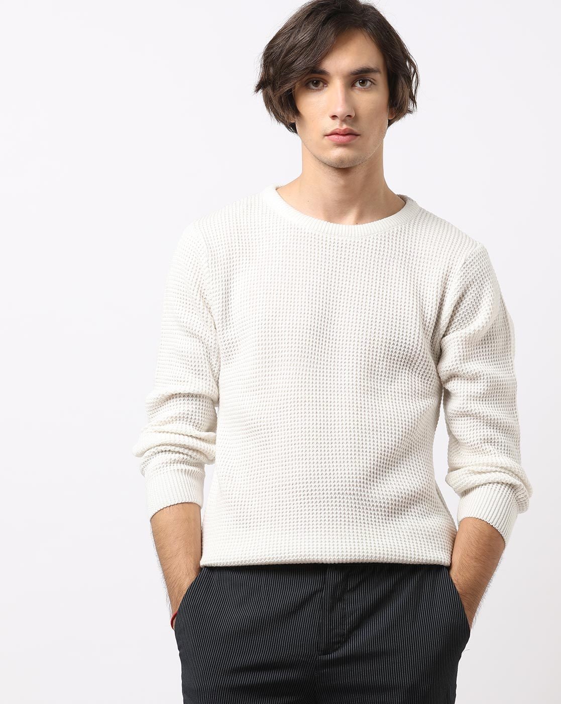 Buy Off White Sweaters Cardigans for Men by AJIO Online Ajio