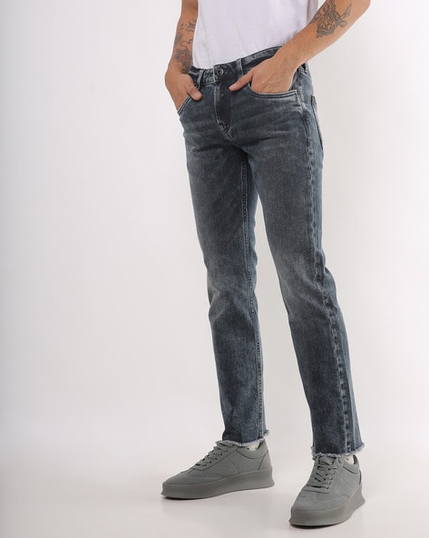 jack and jones straight fit jeans