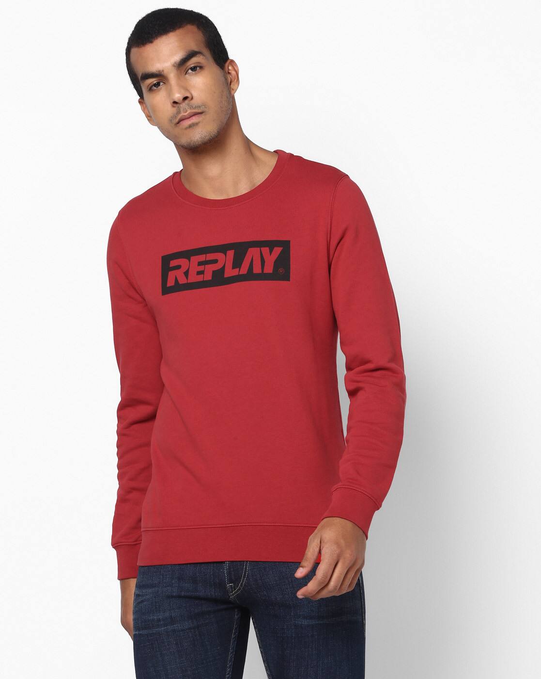 Buy Red Sweatshirt \u0026 Hoodies for Men by 