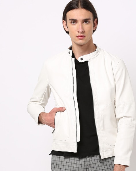 Celio Faux Leather Jacket | ASOS