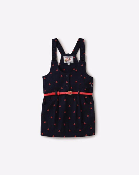 Buy Navy Blue Dungarees &Playsuits for Girls by Peppermint Online