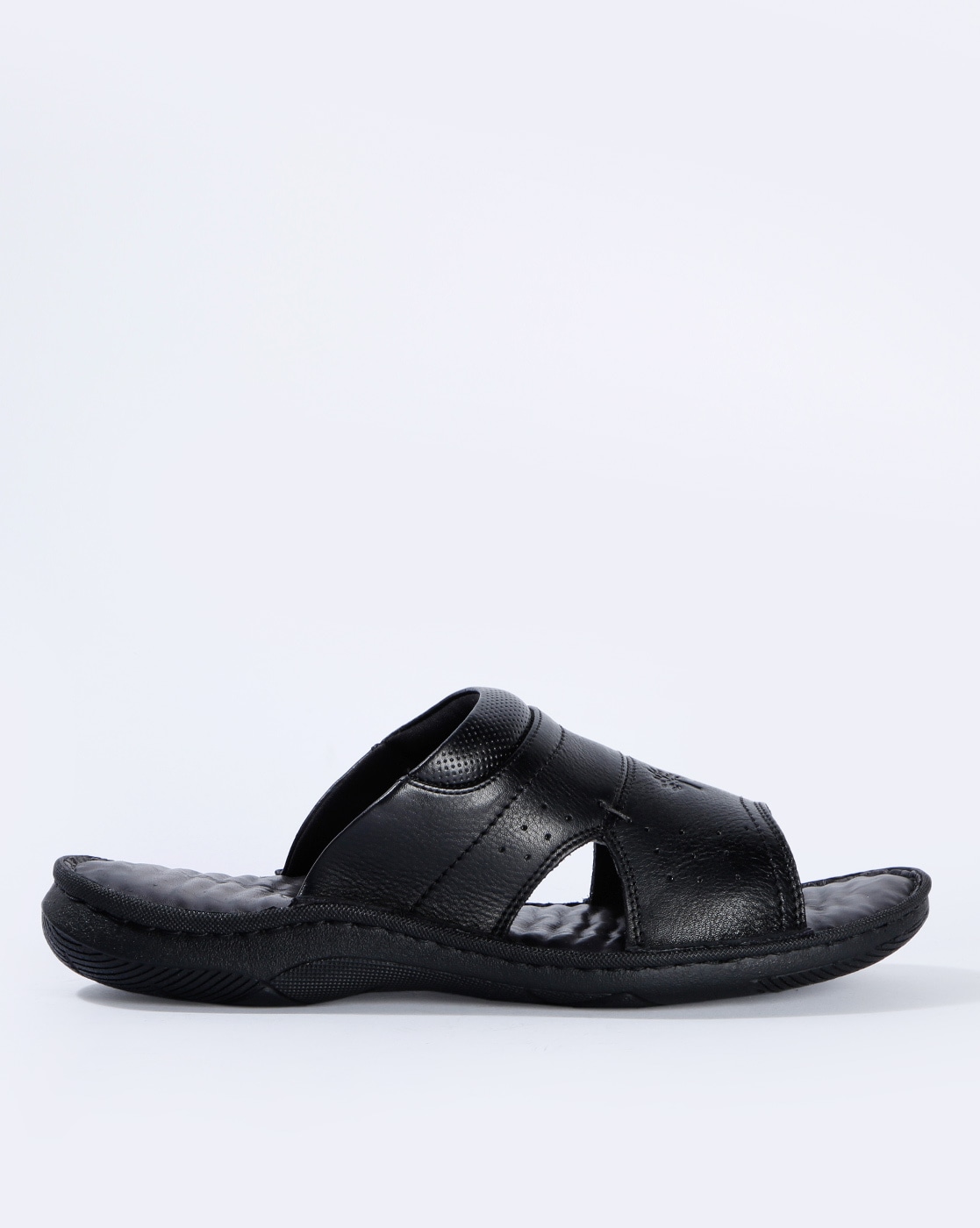 Women Black Casual Sandals Flats - Buy Women Black Casual Sandals Flats  online in India