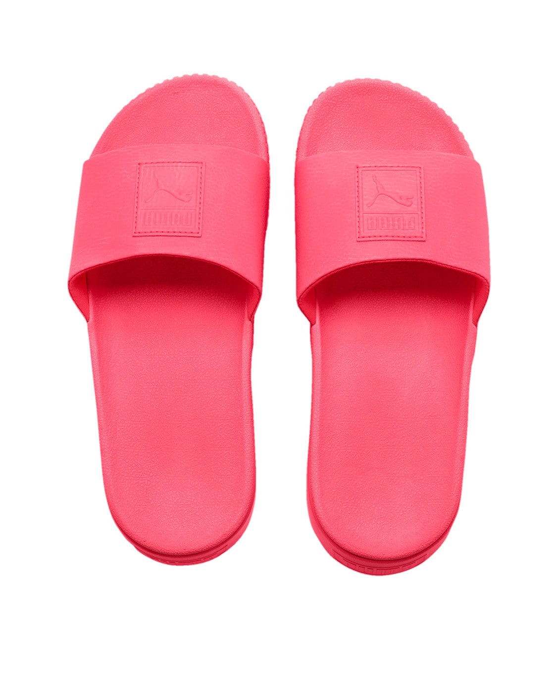 Puma pink 2024 platform slides