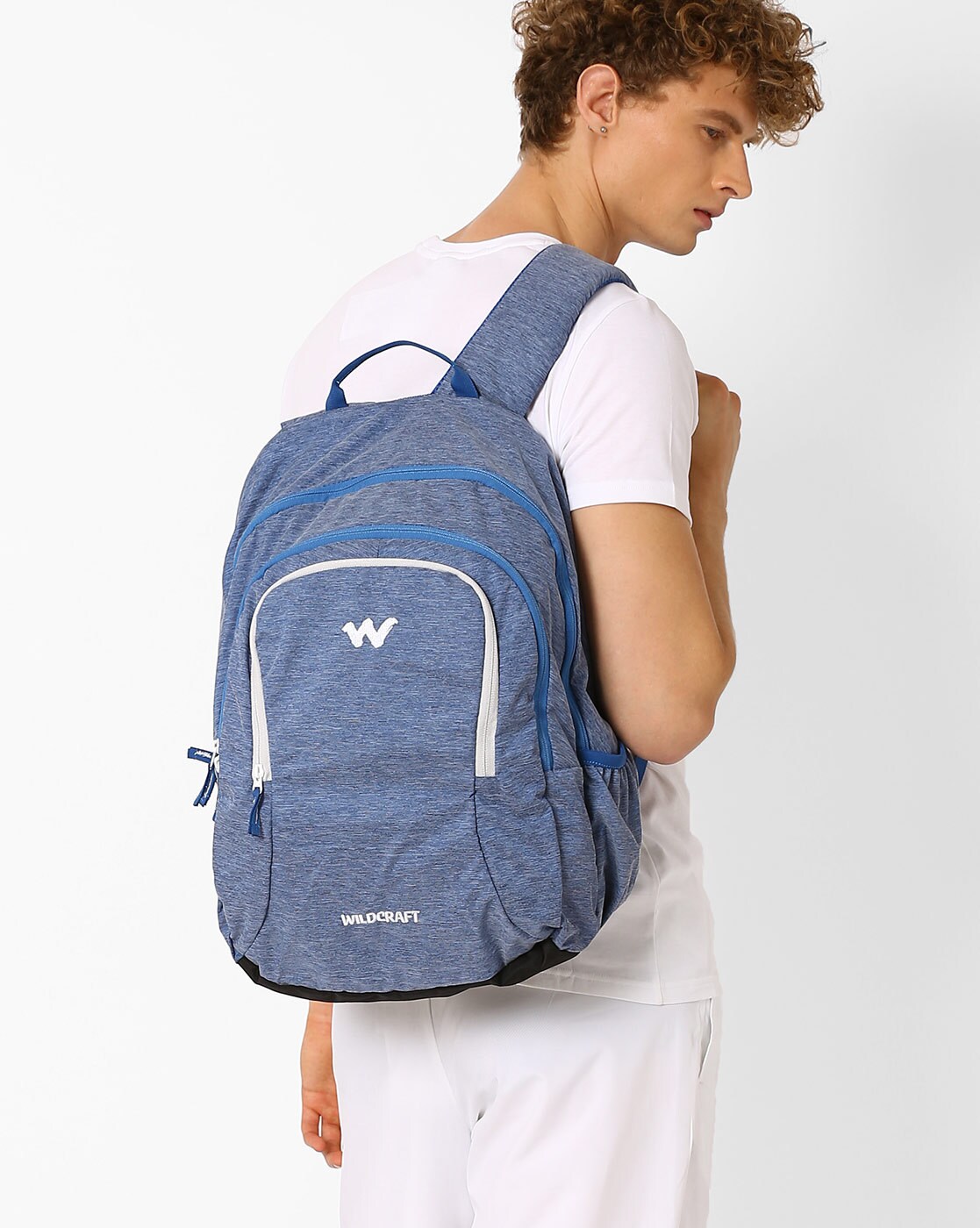 wildcraft blue backpack